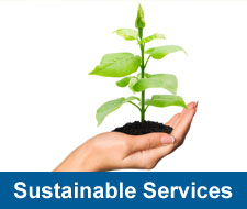 Sustainable Services Button